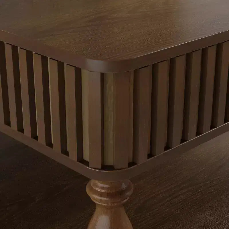 31.5 Modern Lift-Top Coffee Table with Storage, Retro Square Coffee Table with Solid Wood Legs, Stylish End Table for Living Room