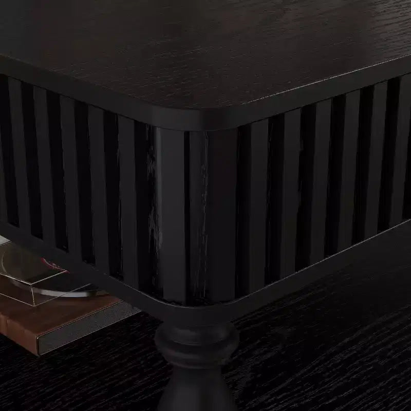 31.5 Modern Lift-Top Coffee Table with Storage, Retro Square Coffee Table with Solid Wood Legs, Stylish End Table for Living Room