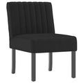 vidaXL Slipper Chair Dark Green Velvet