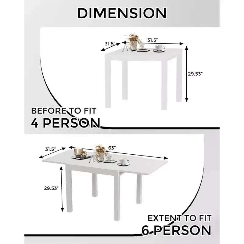 Table à manger d'extérieur extensible de 80 à 160 cm, Table de patio en aluminium avec plateau imitation bois, Table pliante peu encombrante pour jardin, cour, balcon