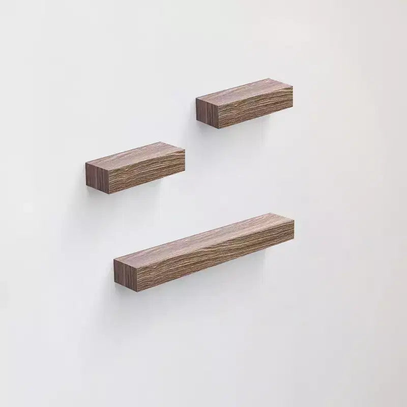 23.6 Maple Light Gray Floating Shelf C invisible-bracket wood wall mount, perfect bathroom/bedroom/kitchen dcor or book/plant display