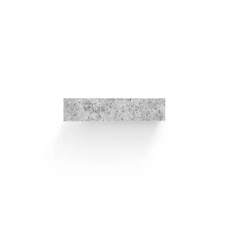 15.7 Grey Floating Shelf C invisible-bracket wood wall mount, perfect bathroom/bedroom/kitchen dcor or book/plant display, easy install.
