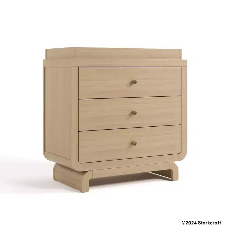 Commode 3 tiroirs Santorini avec plan à langer
