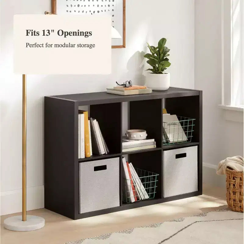 Organisateur de rangement 6 cases - Brightroom
